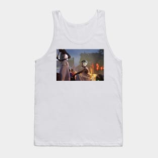 Young drummer performer on a culture festival 2a Tank Top